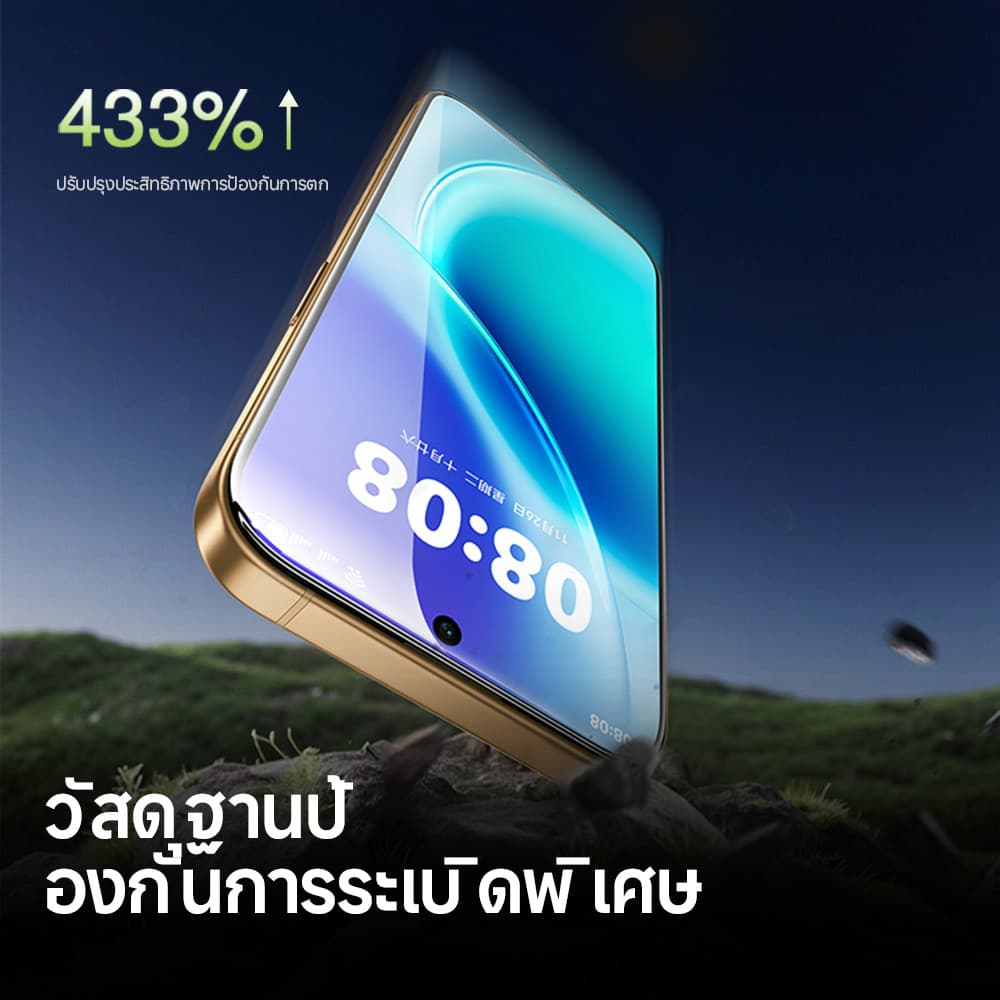 SmartDevil Dust-Free Chamber Quick Install AR HD Tempered Glass For VIVO X300 Pro/X300/X300s Explosion-proof Drop-proof Strong Anti-Reflection Original Screen Feel รูปที่ 7
