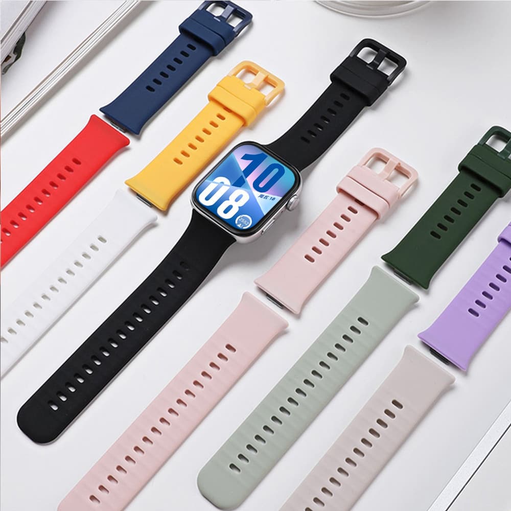 สายซิลิโคน for Huawei Watch Fit 5 4 3 / 5 Pro / 4 Pro สายรัดข้อมือยางกีฬาที่สามารถเปลี่ยนได้ อุปกรณ์เสริม รูปที่ 2