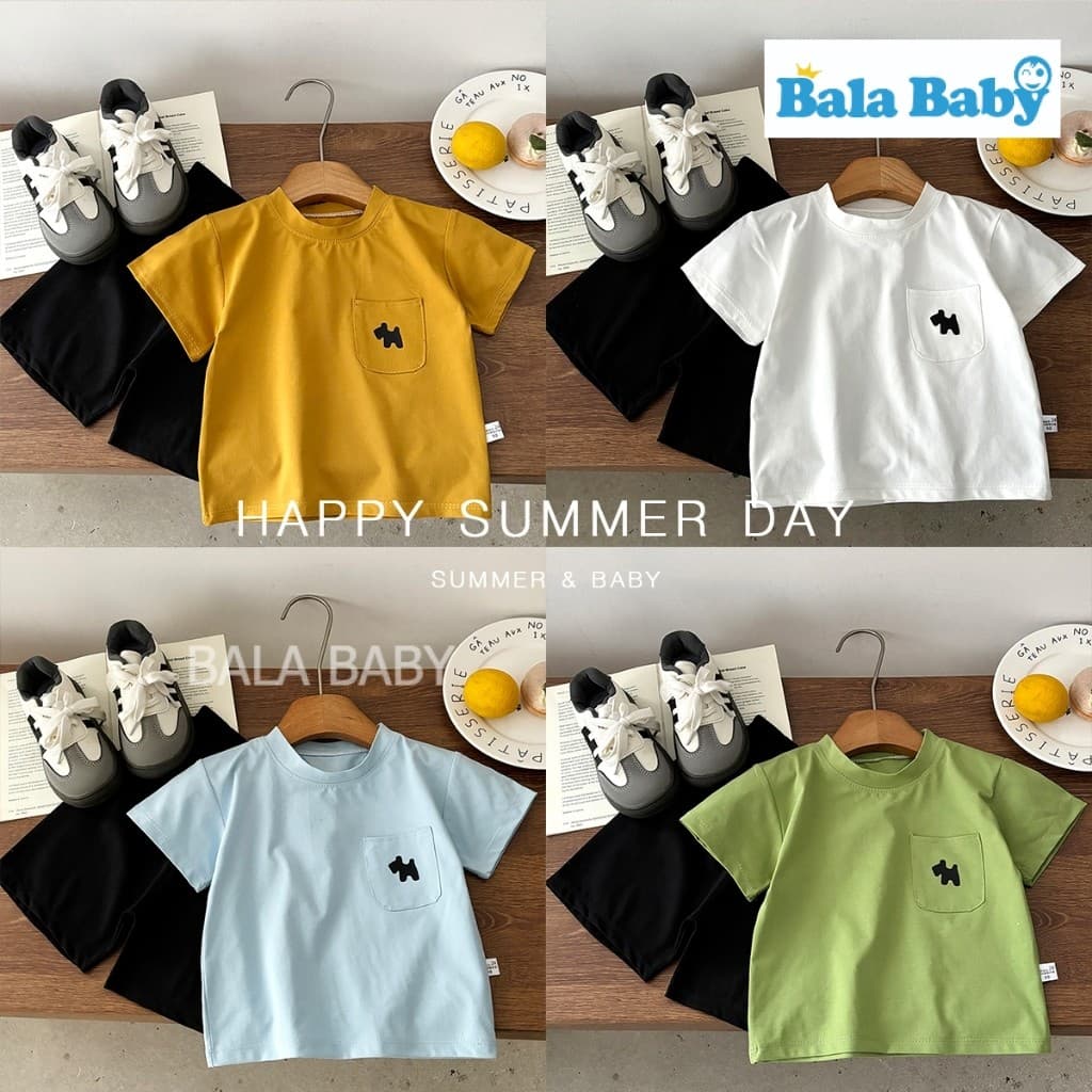 ชุดเซ็ตเด็ก ชุดเซ็ต 2 ชิ้นเด็กผู้ชาย เสื้อยืดกางเกงขาสั้น Size80-120cm DXT04 รูปที่ 2