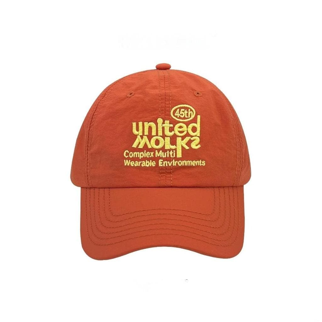 หมวกแก๊ปผ้าร่ม ปักอักษร united ปรับสายได้ ใส่กันแดดกันลม หมวกเบสบอล มีหลายสี รูปที่ 6