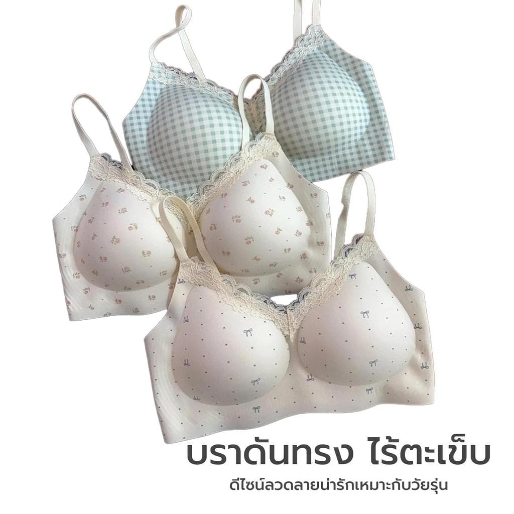 ชดชั้นในลายดอก สไตล์ญี่ปุ่น น่ารักอ่อนหวาน สวม ใส่สบายสุดๆ รูปที่ 8