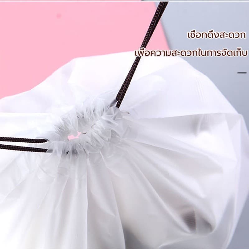 กระเป๋าดึงอเนกประสงค์ อเนกประสงค์ ถุงเก็บของสุดน่ารัก ถุงกันน้ำได้ดี ลายการ์ตูนน่าใช้ กระเป๋าหูรูดพกพาสะดวก รูปที่ 6