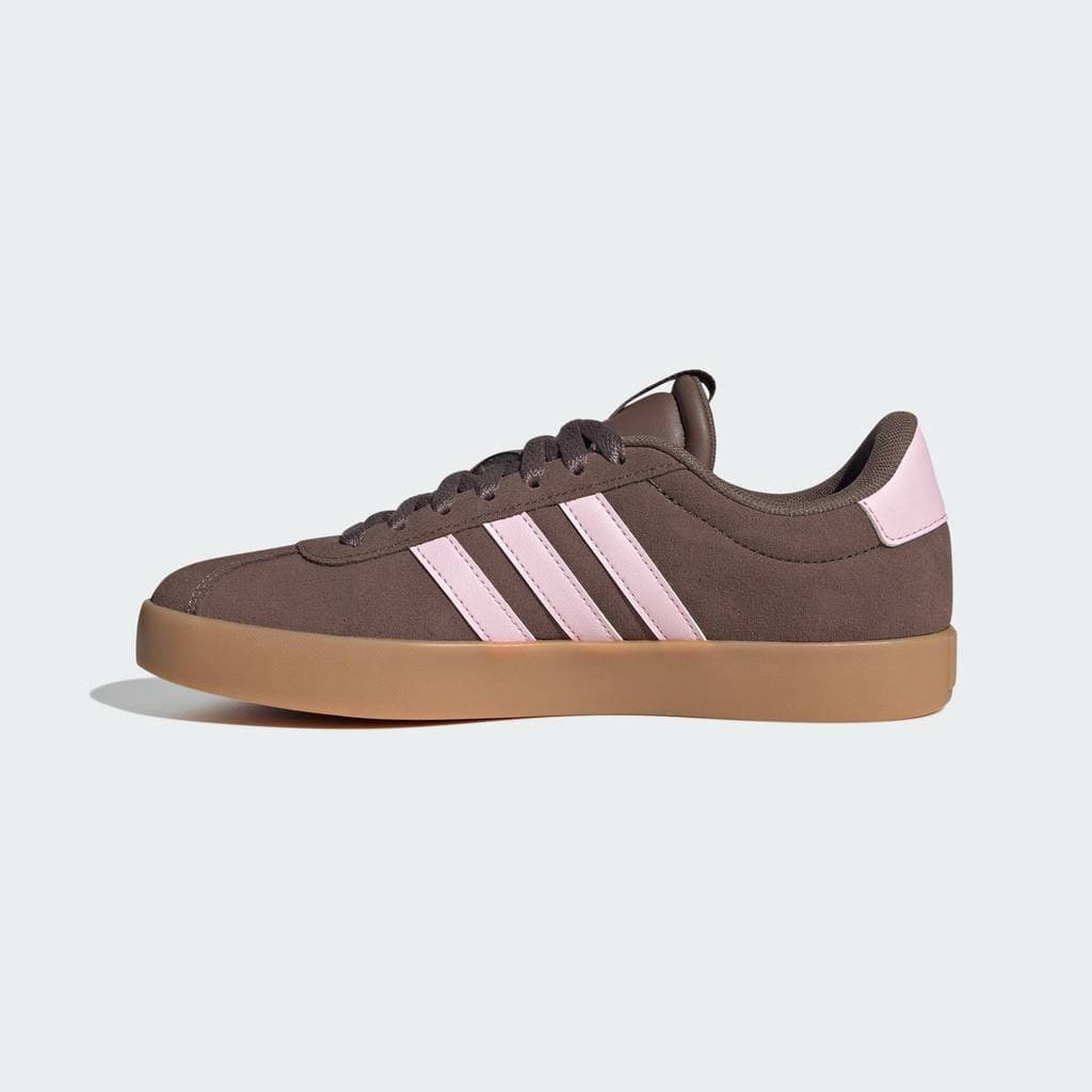 adidas ไลฟ์สไตล์ รองเท้า VL Court 3.0 ผู้หญิง สีน้ำตาล IH6516 รูปที่ 7