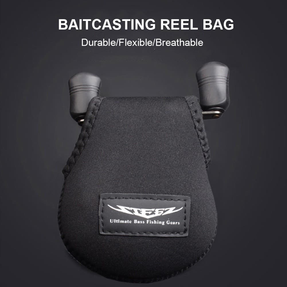 ซื้อ 1 แถม 1 จัดส่งทันที Daiwa กระเป๋าใส่รอกตกปลา Baitcasting Reel Bag Reel Protective Storage Case รูปที่ 9