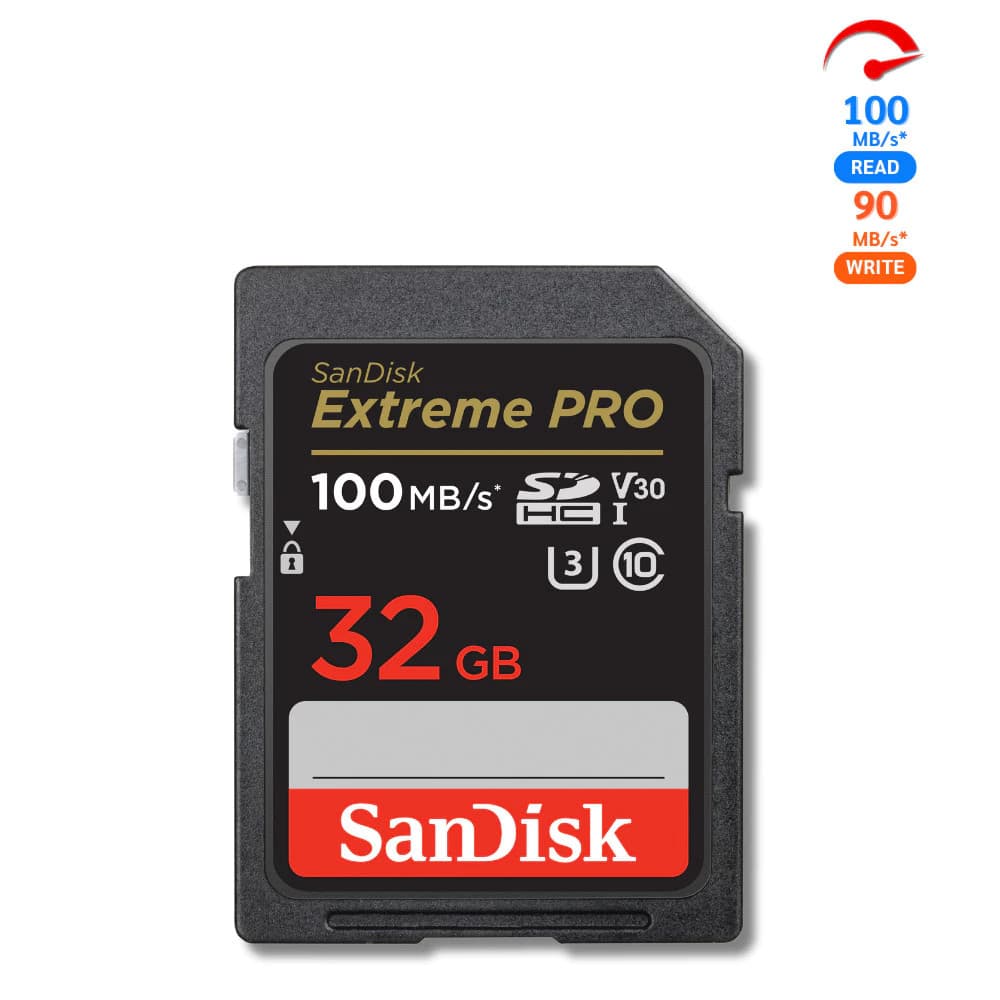 ของแท้ SanDisk SD Card Extreme Pro SDXC Speed R 200MBs 32GB 64GB 128GB เมมโมรี่การ์ด กล้อง DSLR รูปที่ 2