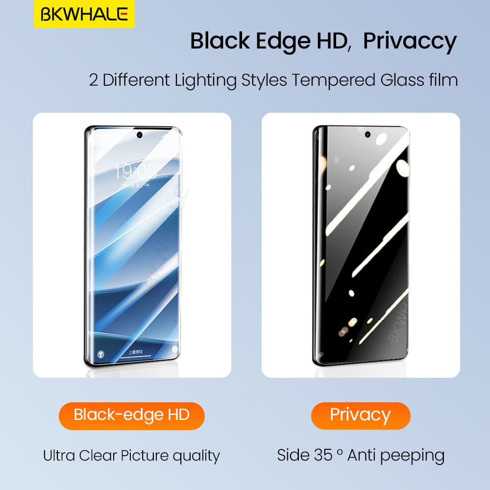 BKWHALE ติดตั้งง่ายกระจกนิรภัยสําหรับ Xiaomi Redmi Note14 Pro 15 15C 14C 13 หมายเหตุ 12 11 12S 11S K60 K70 E K80 Ultra K90 Pro Max Note13 Note15 Pro + Turbo 3 4 ป้องกันหน้าจอฟิล์ม รูปที่ 5