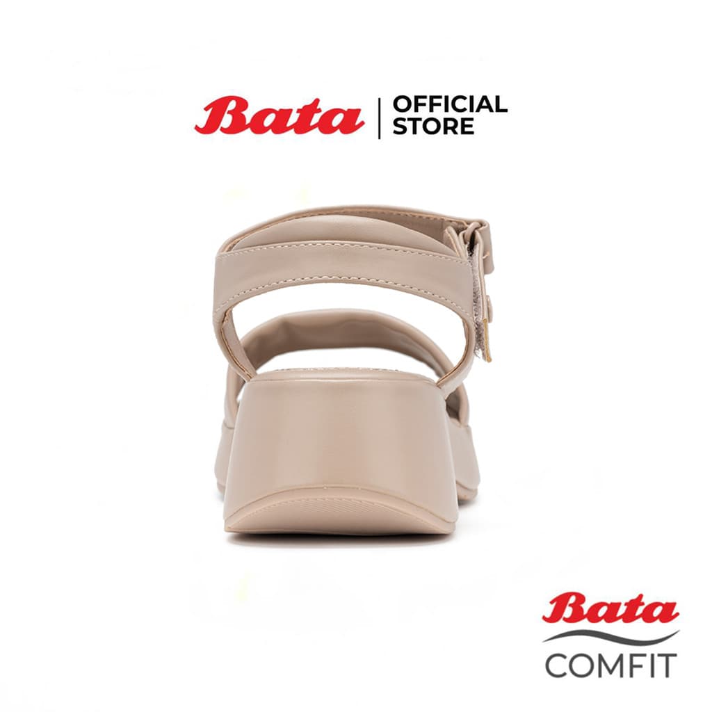 Bata บาจา รองเท้าเพื่อสุขภาพแบบรัดส้น สูง 1.5 นิ้ว สำหรับผู้หญิง รุ่น G-CINDEREL สีดำ 6016247 สีเบจ 6018247 รูปที่ 3