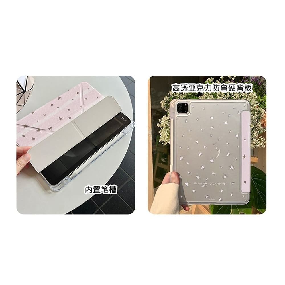 เคสป้องกันสําหรับ iPad Air6/Air7/Air8M2/M3 Air4/5 gen11 A16 10th generation 2026 Gen12Gen7 Gen8 Gen9 Mini6/7 air11/13 นิ้ว A17 Pro pro12.9 M4/M5 Y พับแท็บเล็ต รูปที่ 6