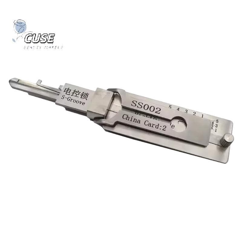เครื่องมือ2 in 1เครื่องมือช่างทำกุญแจ SS002สำหรับล็อคประตูบ้าน รูปที่ 3