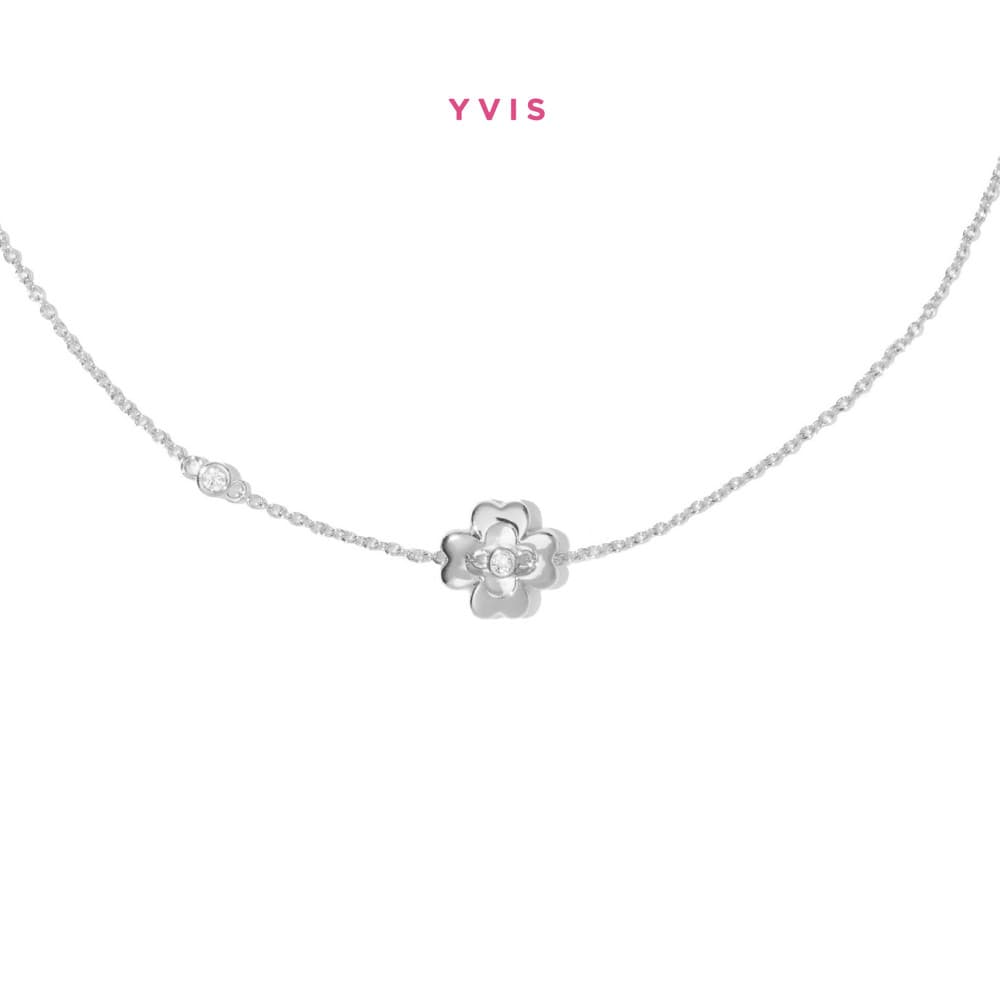 YVIS Meadow Brass Necklace - Lucky Charm Collection รูปที่ 6