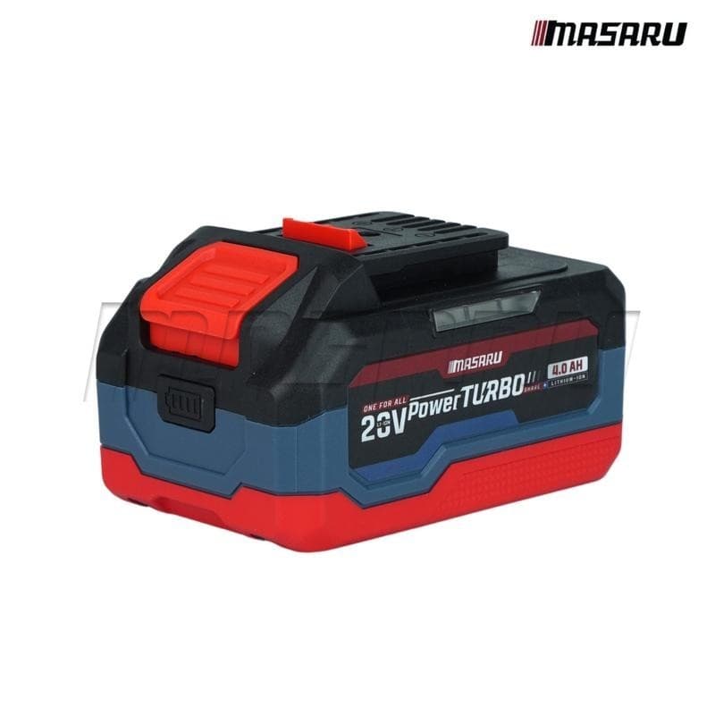 MASARU แบตเตอรี่ รุ่น POWER TURBO 20V แบตเตอรี่ลิเธียม 2.0Ah 4.0Ah 6.0Ah สำหรับเครื่องมือ แบตเสริม รูปที่ 4