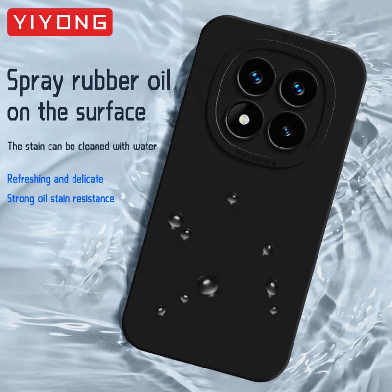 สําหรับ Redmi Note15 Pro YIYONG Silky รู้สึกซิลิโคนเหลวสําหรับ Xiaomi Redmi หมายเหตุ 15 14 Pro Plus Xiomi Global เคสโทรศัพท์ รูปที่ 6