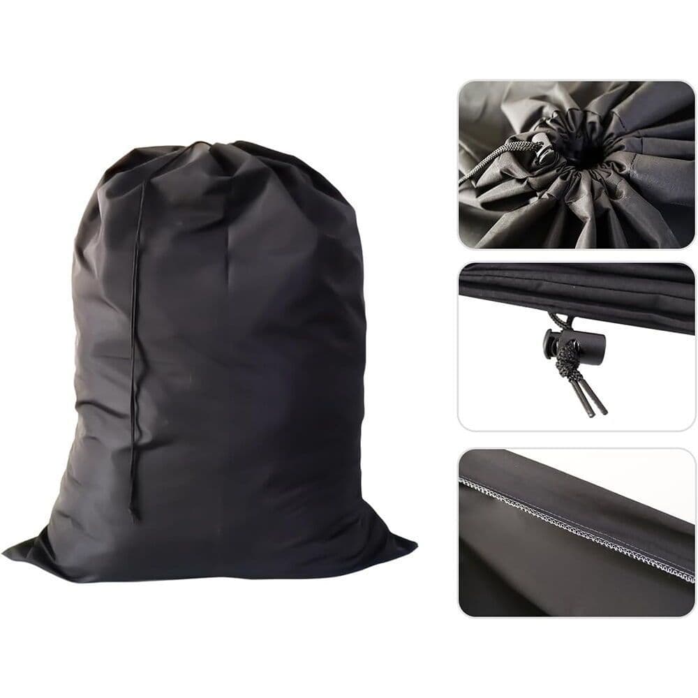 ถุงซักผ้า ทนทาน ถุงซักผ้าอเนกประสงค์ Travel drawstring laundry bag ถุงซักผ้าขนาดใหญ่ รูปที่ 2