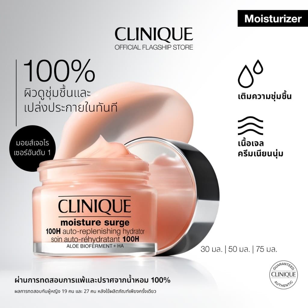 Clinique Ultimate hydration | Moisture Surge 100H extended-replenishing 125ml รูปที่ 2