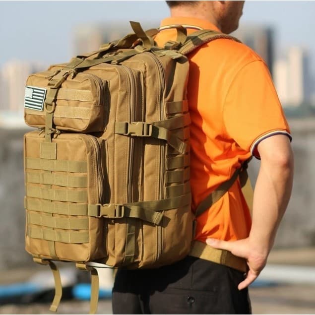 ERORO กระเป๋าเป้สะพายหลัง Outdoor 30L/45L กระเป๋าเป้ เดินป่า แคมป์ปิ้ง กันน้ำ รูปที่ 2