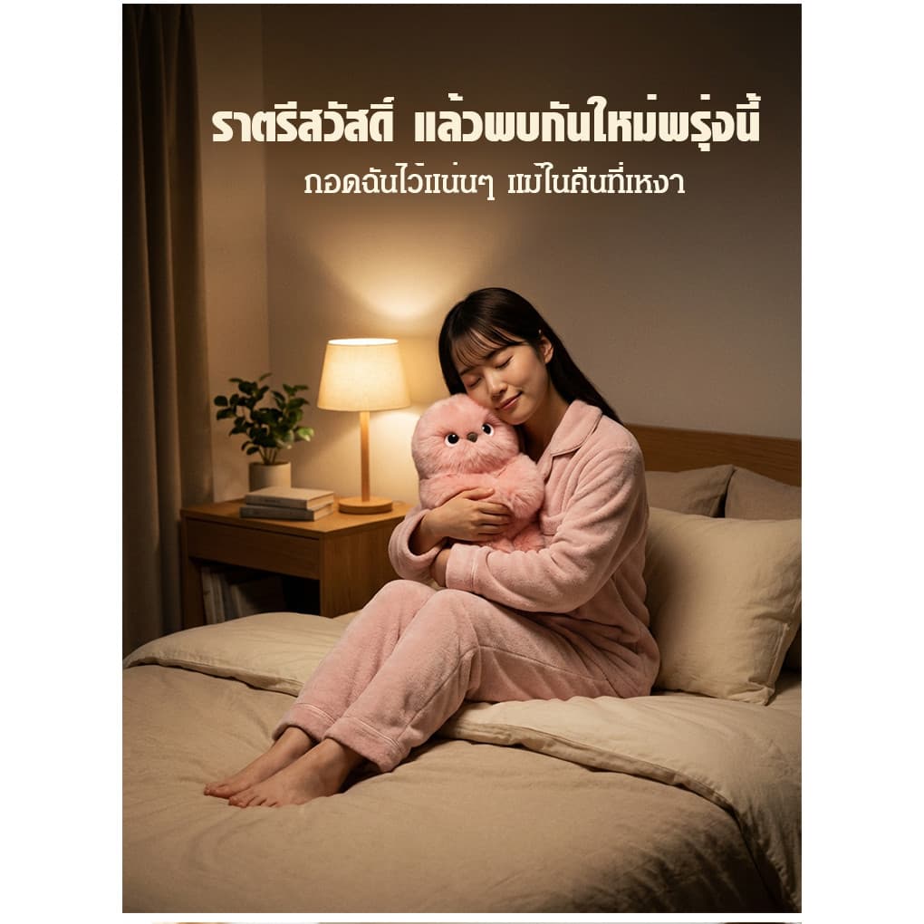 ของเล่นหุ่นยนต์สัตว์เลี้ยงอัจฉริยะ/ตุ๊กตานกฮูก/พวงกุญแจห้อยกระเป๋า/ หุ่นยนต์สัตว์เลี้ยง/อ่อนโยนต่อผิวและไม่หลุดร่วง รูปที่ 8