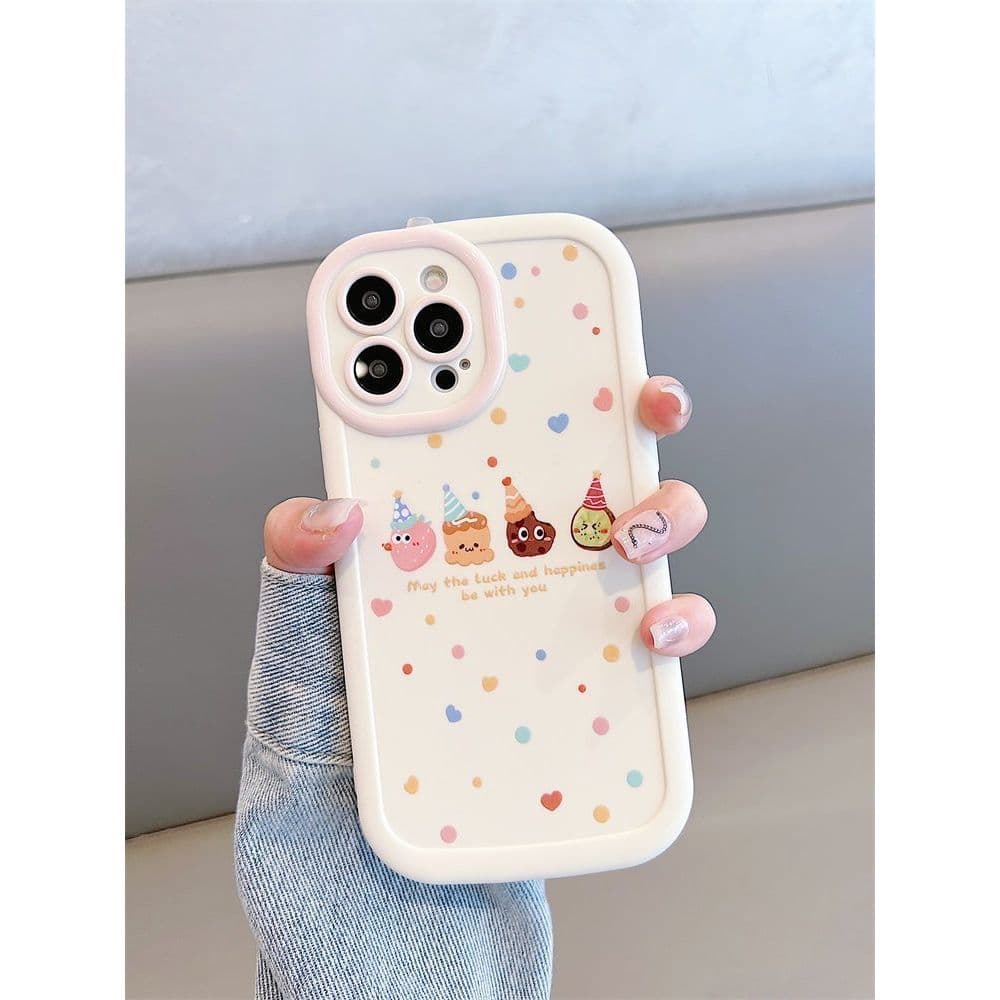 เคส For IPhone 11 12 13 14 15 16 17 Pro Max 6 7 8 Plus XR X XS MAX SE 2020 เคสโทรศัพท์กันกระแทกนุ่ม การป้องกันเลนส์กล้อง รูปที่ 5
