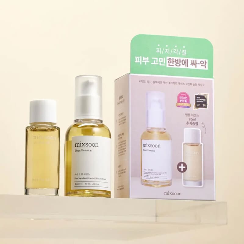 Mixsoon Bean Essence 50ml Free 20ml มิกซ์ซูน เอสเซนส์บำรุงผิวหน้า. รูปที่ 2