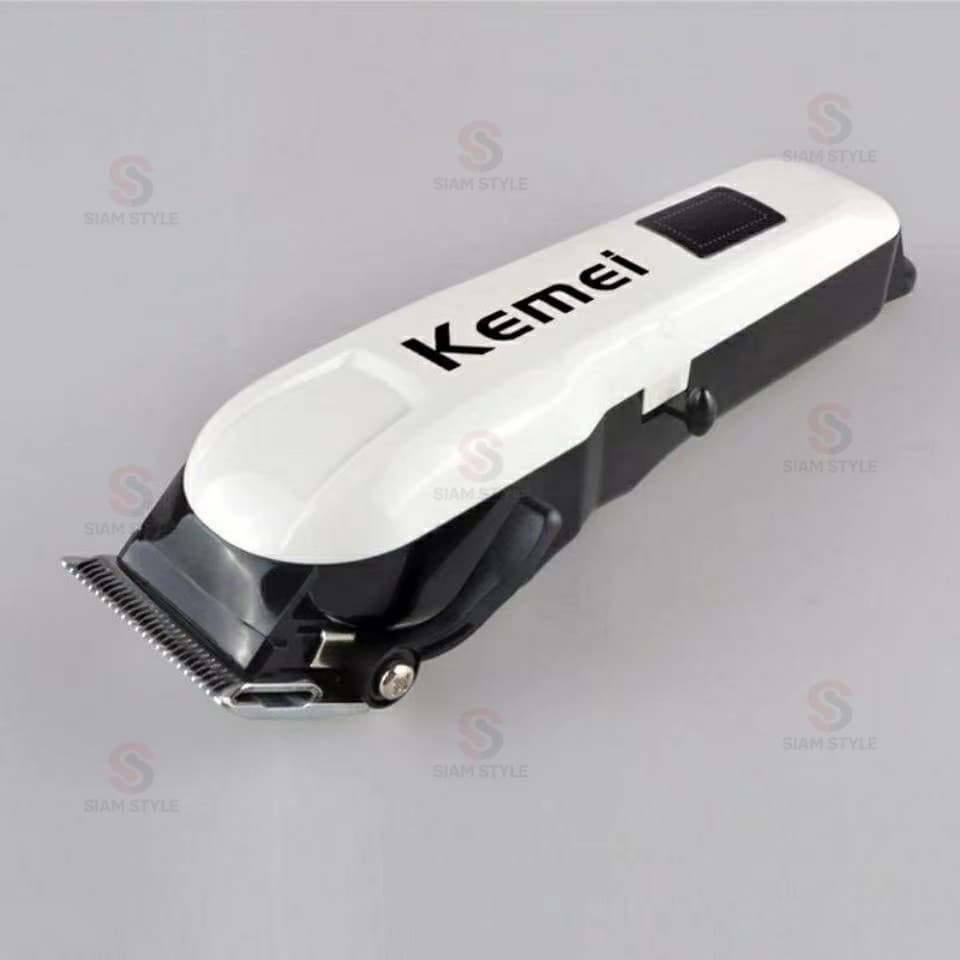 แท้Kemei KM-809A ปัตตะเลี่ยนตัดผม ไร้สาย ใช้งานสะดวก แถมหวีลองที่ชาร์จในตัว ของแท้ รูปที่ 6