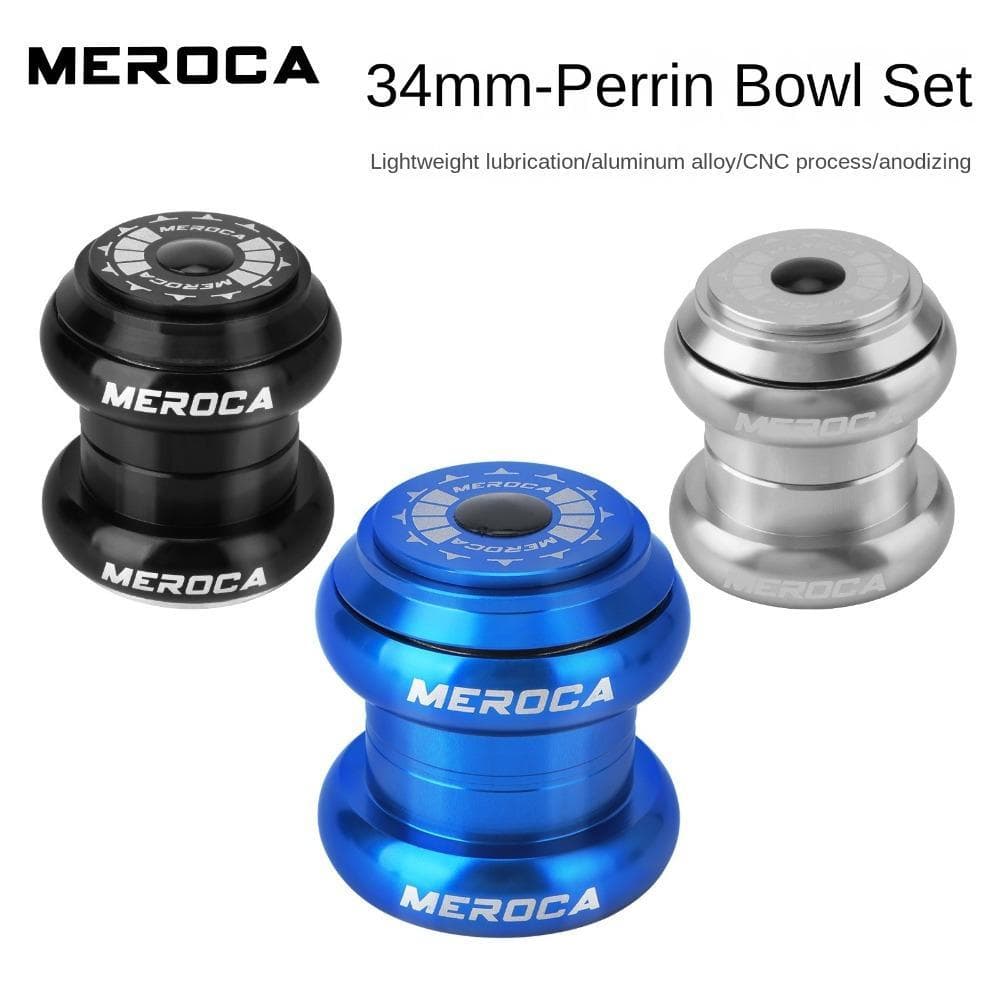 ชุดหูฟัง MEROCA อลูมิเนียม ทนทาน สําหรับส้อมจักรยานภูเขา Double Peilin 34 มม. รูปที่ 7