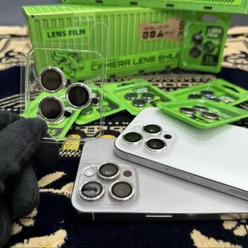 ฟิล์มเลนส์กล้อง For lPhone 17ProMax 17Pro 17Air 16Pro Max 16pro 16Plus 15Promax 14Promax 13Promax 12Promax 11Promax รูปที่ 6