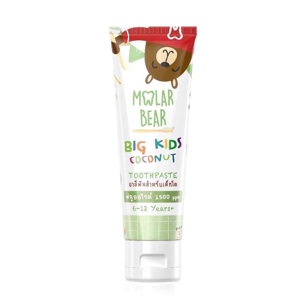 Mall Molar Bear 6 ขวบ+ ยาสีฟันเด็ก รุ่น Big Kids ฟลูออไรด์ 1500 ppm โมล่าร์แบร์ รูปที่ 8