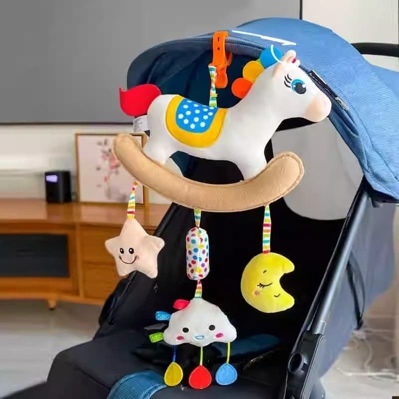 Berma Baby โมบายเด็ก สีสันสดใส โมบายเด็กอ่อน โมบายติดเปล โมบายเสริมพัฒนาการ รูปที่ 3