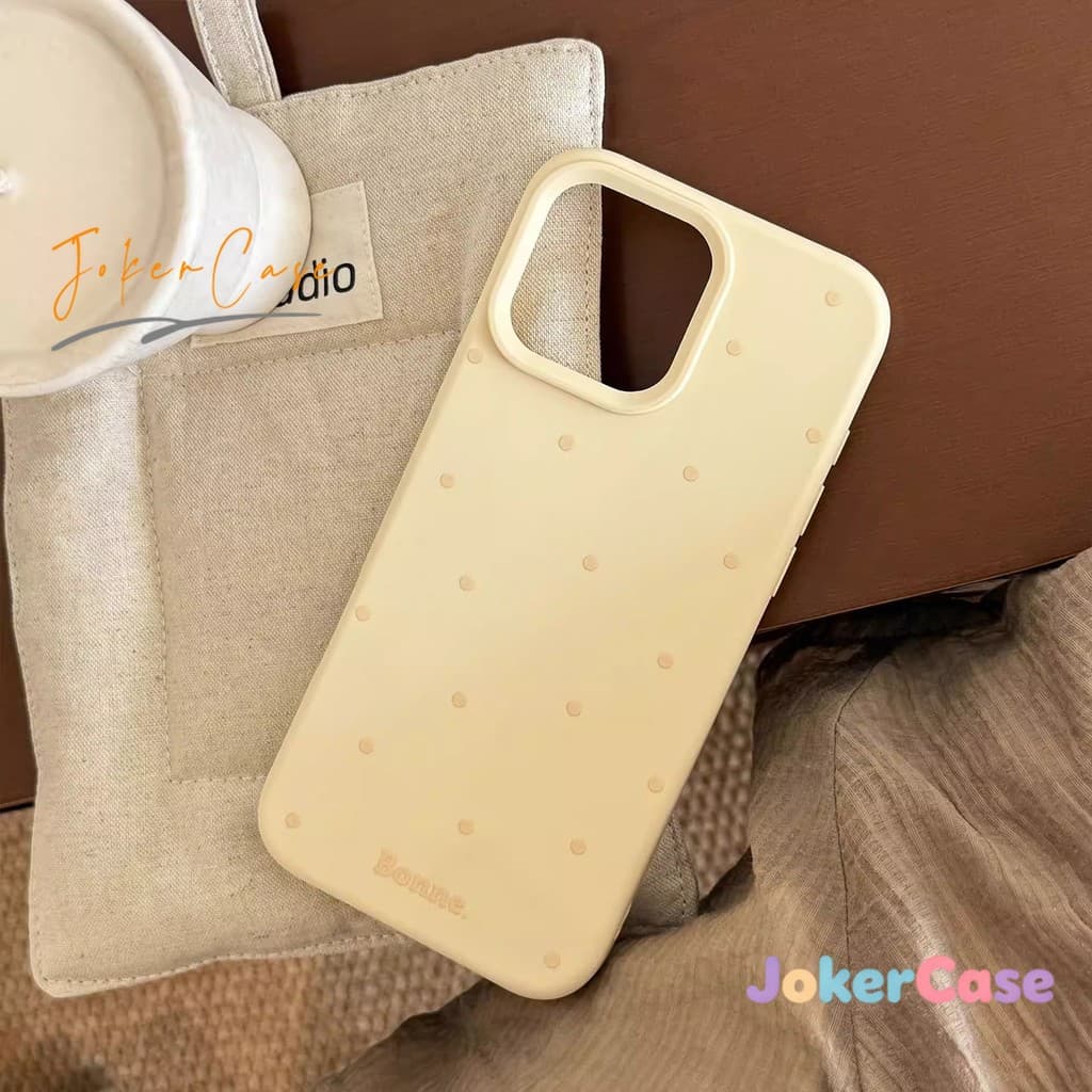 เคสสำหรับ iPhone 15 11 16 17 14 12 13 Pro Max 13 14 15 12Pro 16E 16 14 15 Plus เคสโทรศัพท์ลายจุดหลากสีเรียบง่ายและน่ารัก รูปที่ 5