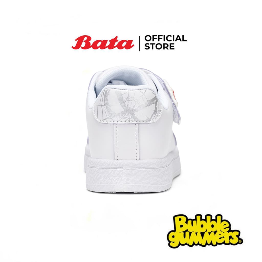 Bata บาจา BBG รองเท้านักเรียนผ้าใบพละ ลายสไปเดอร์แมน สำหรับเด็กผู้ชาย รุ่น SPIDERMAN_G126 สีขาว 3411202 รูปที่ 3