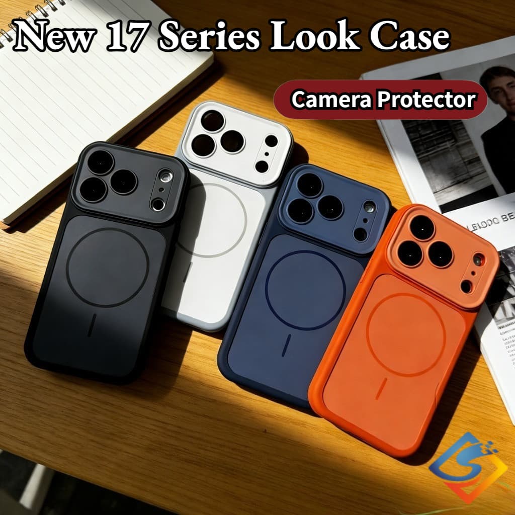 ใหม่17 Seriesดูกรณีกล้องป้องกันปกหลังเคสโทรศัพท์สําหรับiPhone 17 Pro Max 16 15 14 13 12 Pro Max Plusแม่เหล็กกันกระแทกปลอก รูปที่ 1