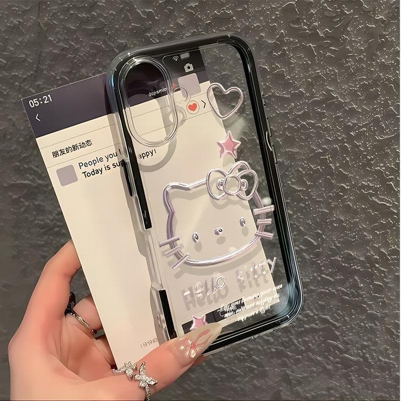 เคส TPU อ่อน ลายหินหายากใหม่ เวฟเล็ต เคธี่ เข้ากันได้กับ iPhone 16 11 17 13 15 14 12 Pro Max 15 17 16 13 12 Pro 7Plus 14 รูปที่ 3