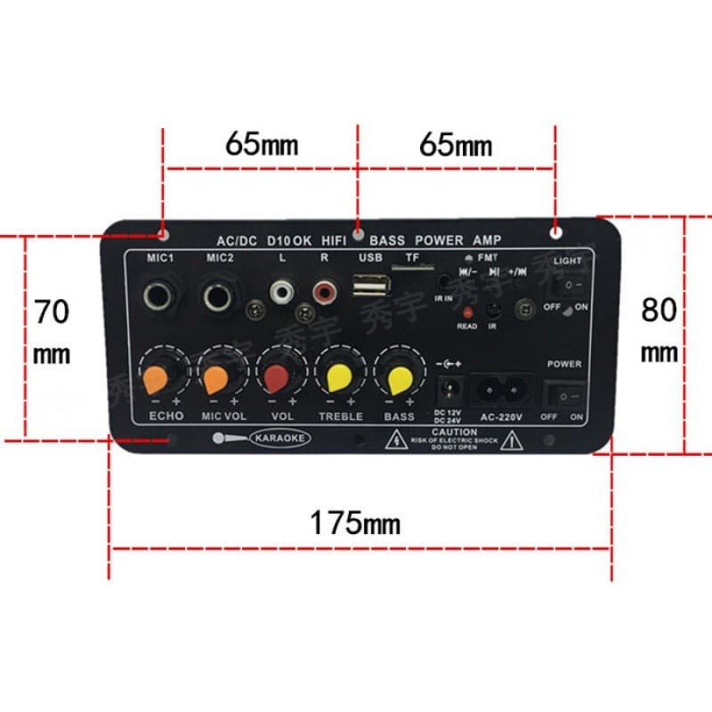 จัดส่งที่รวดเร็ว แอมป์บลูทูธ แอมป์จิ๋ว เครื่องขยายเสียง 900w 2ch บลูทูธ usb ฟังชั้นครบ โมแรงๆ รูปที่ 8