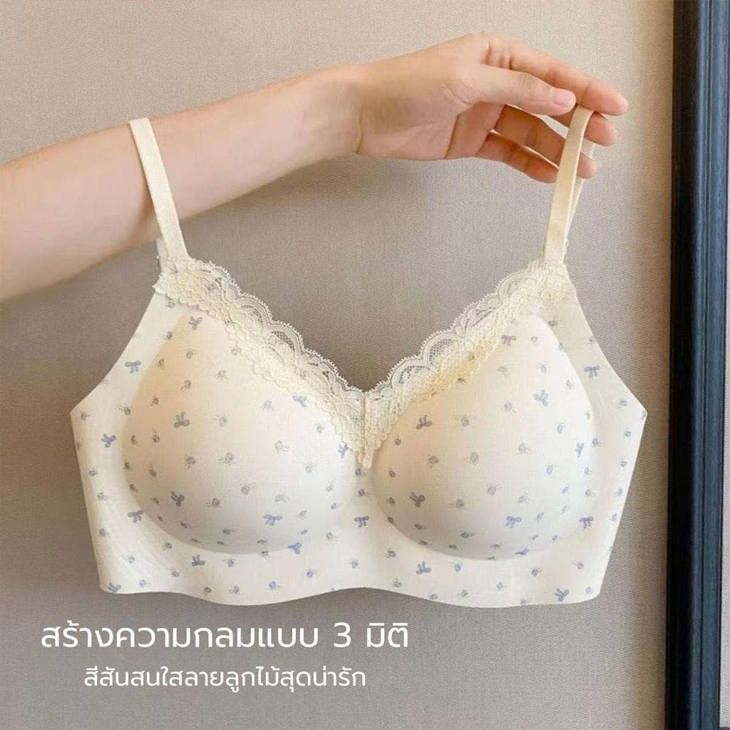 ชดชั้นในลายดอก สไตล์ญี่ปุ่น น่ารักอ่อนหวาน สวม ใส่สบายสุดๆ รูปที่ 4
