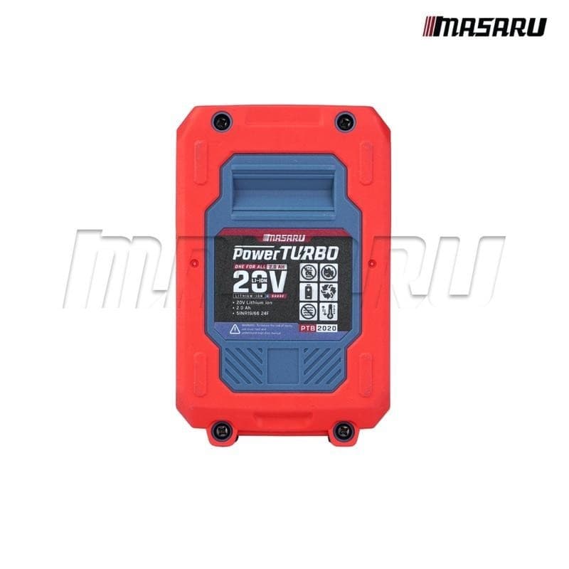 MASARU แบตเตอรี่ รุ่น POWER TURBO 20V แบตเตอรี่ลิเธียม 2.0Ah 4.0Ah 6.0Ah สำหรับเครื่องมือ แบตเสริม รูปที่ 7