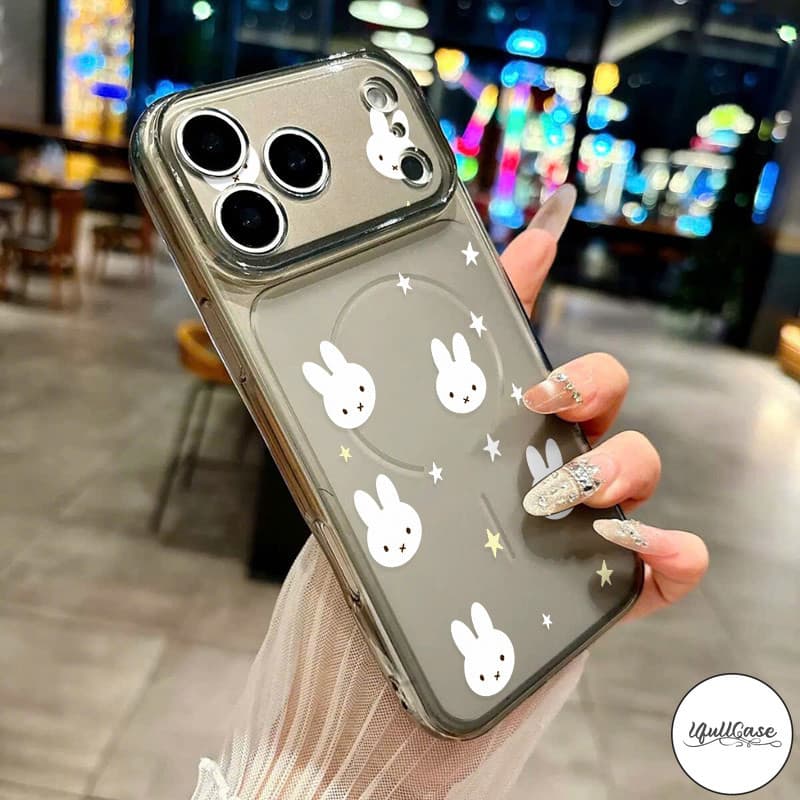 เคสไอโฟนAIRมิฟฟี่ ลายหลายสี ดาว จุด คอนนิง แม่เหล็ก เคสไอโฟน เข้ากันได้กับIPhone 12 17 15 11 13 16 14 Pro Max 14 16 Plus รูปที่ 4