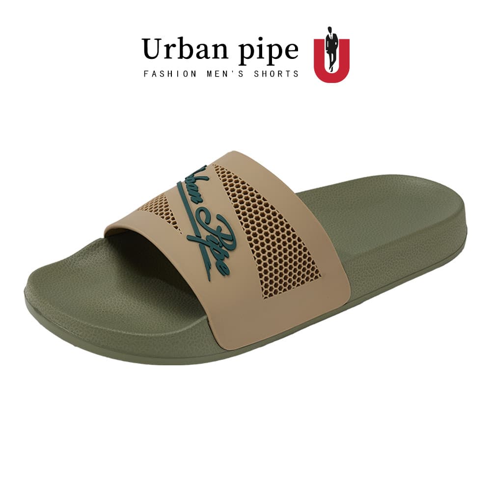 URBAN PIPE EVA Panda Colorway สำหรับผู้ชาย คลาสสิก กันลื่น สไลด์ unisex รองเท้าแตะพื้นหนา ใส่ในร่ม 2507 รูปที่ 5