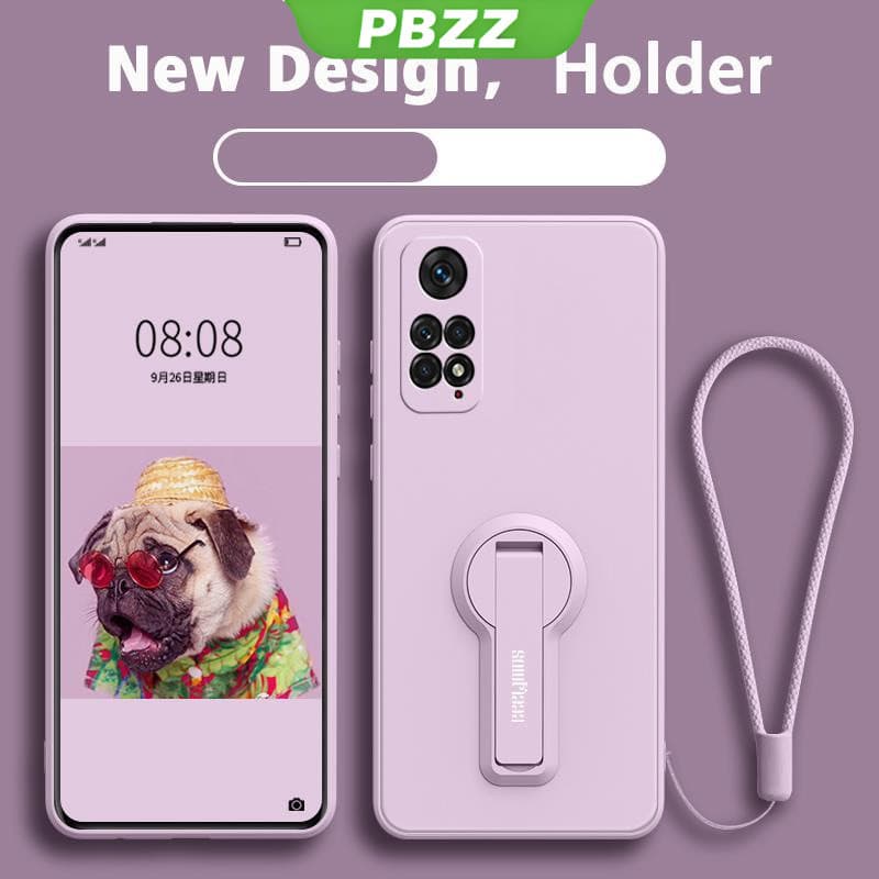 PBZZ FOR เคส ปลอก Redmi note 11 4g Xiaomi Redmi note 11S Redmi note 11 Pro 5g โทรศัพท์กรณี softcase ซิลิโคนเหลวป้องกันเรียบกันกระแทกกันชนปกการออกแบบใหม่360 ° กับผู้ถือ ytxzzj01 รูปที่ 3
