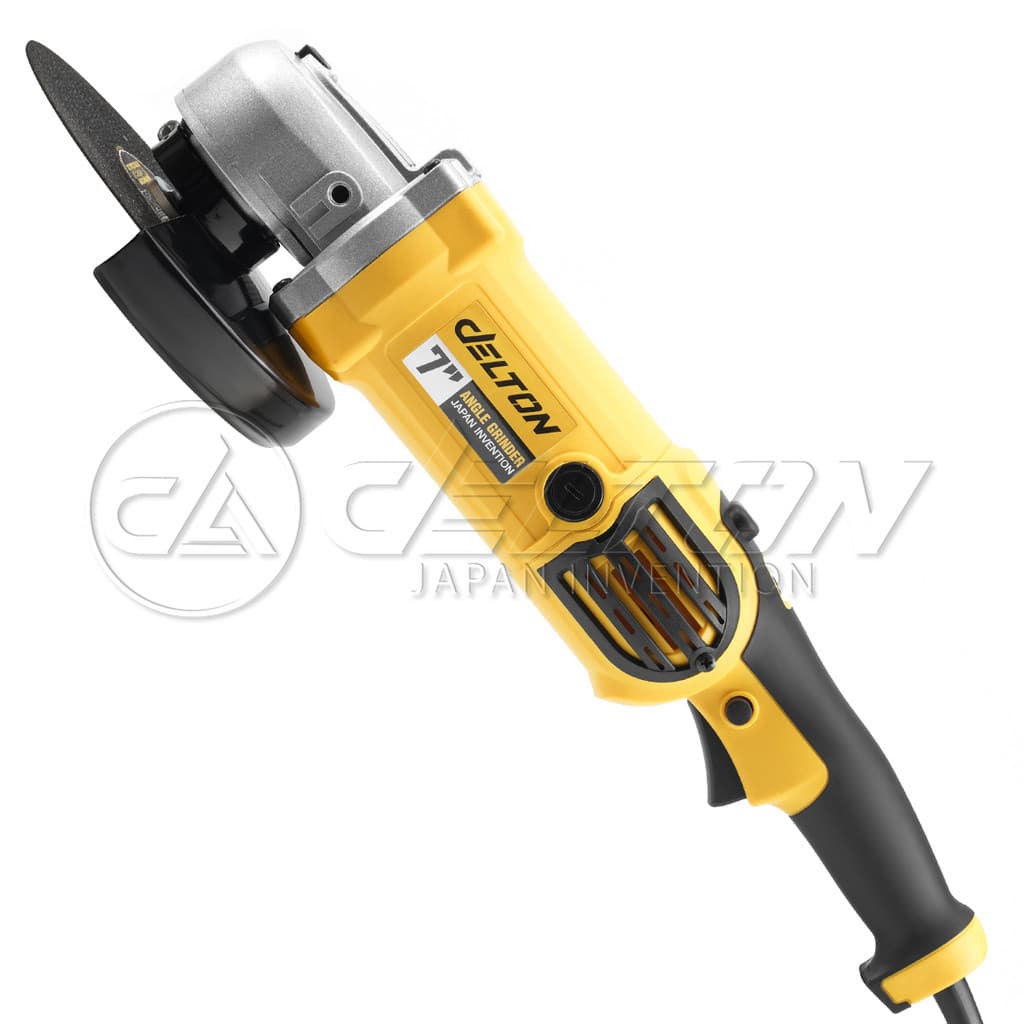 DELTON เครื่องเจียรไฟฟ้า 7 นิ้ว 2200 วัตต์ Angle Grinder รุ่น DT-701B พร้อมด้ามจับ และฝาครอบป้องกัน แถมฟรี ใบตัด 6 แผ่น รูปที่ 5