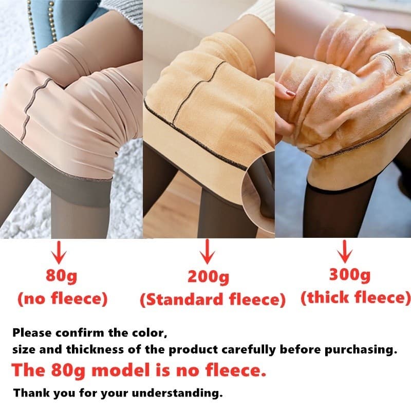 ในไทยถุงน่องบุขน ถุงน่องกันหนาว รุ่น Sexy See Through Leggings 80-300g เลกกิ้งบุขน ไร้รอยต่อ ให้ความอบอุ่น รูปที่ 3