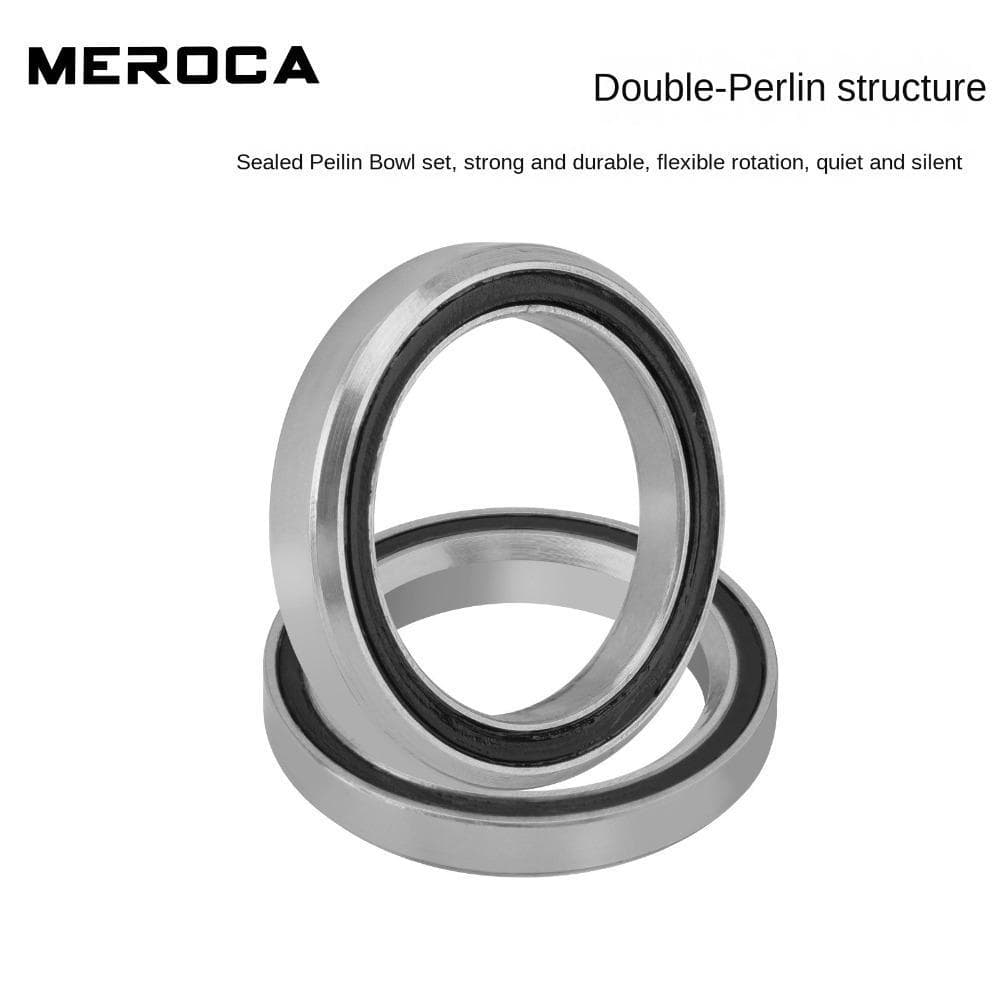 ชุดหูฟัง MEROCA อลูมิเนียม ทนทาน สําหรับส้อมจักรยานภูเขา Double Peilin 34 มม. รูปที่ 9