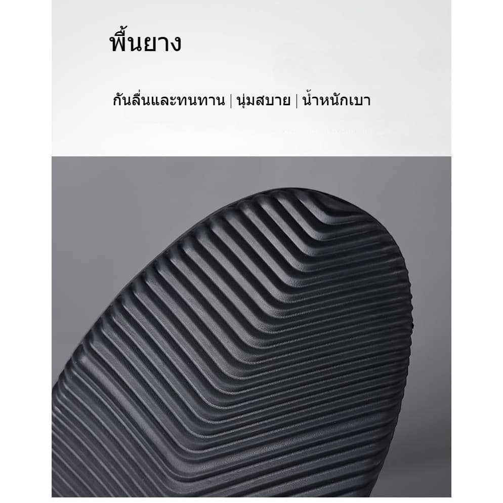 รองเท้าสลิปออนแฟชั่น สีดำ เนื้อผ้าทอระบายอากาศ สบาย เบา เหมาะใส่เที่ยวและทำงาน ผู้ชาย/ผู้หญิง รูปที่ 9