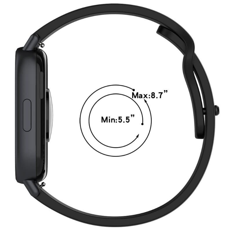 กรณี + สายซิลิโคนสําหรับ Xiaomi Redmi Watch 5 Active/5Lite สายคล้องอุปกรณ์เสริมสมาร์ทวอทช์สร้อยข้อมือกีฬา correa Redmi Watch 5 Active รูปที่ 6