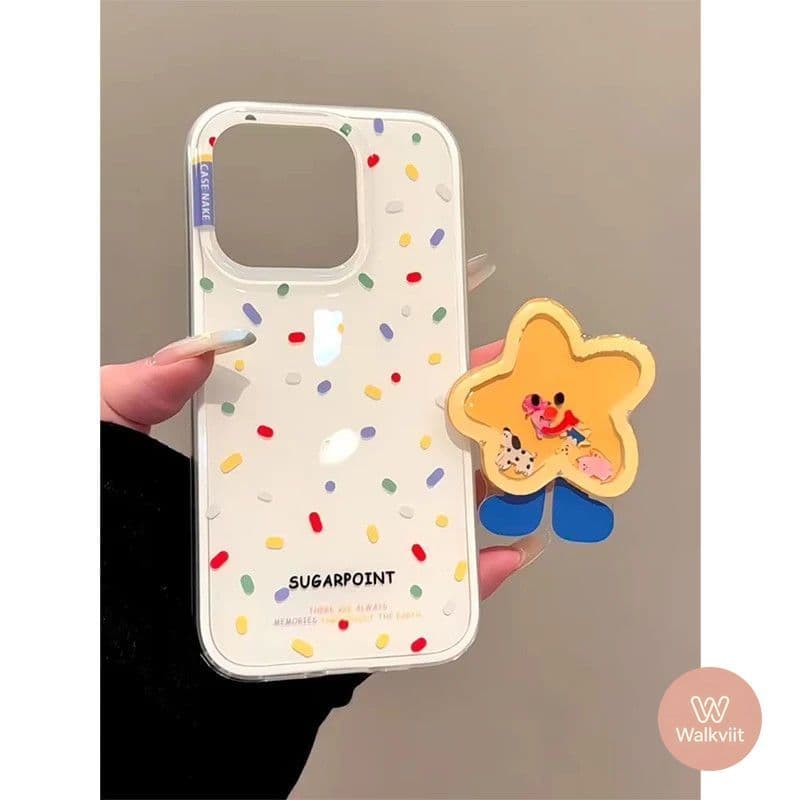 สำหรับ Samsung A56 A17 A06 A15 A05s A05 A03 A24 A16 A14 A13 A20 A22 A50 A04 A20s เคส IMD ลายจุดสีริบบิ้นแฟชั่น รูปที่ 7