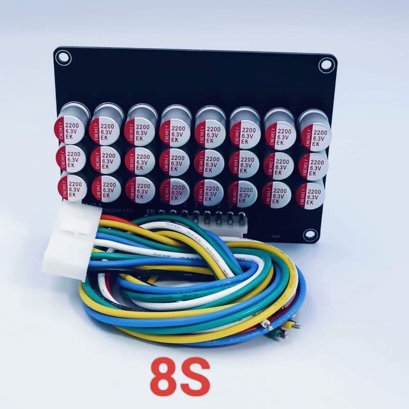 แท้ 100% 3S 4S 7S 8S 14S 16S 17S Active Balance บอร์ดเเอคทีฟบาลานซ์ สำหรับ LiFePo4 Li-ionNMC รูปที่ 7