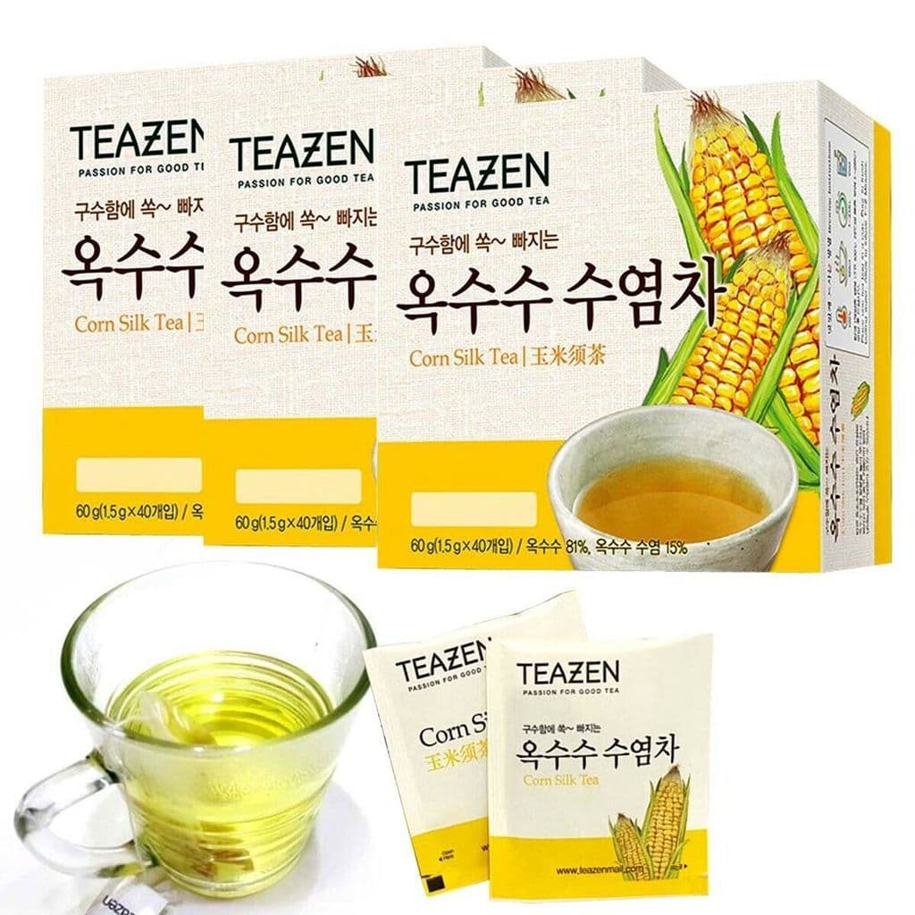 Teazen Corn Silk Tea ทีเซน ชาไหมข้าวโพด ชาลดบวม ลดโซเดียม ไม่มีคาเฟอีน ไม่มีน้ำตาล รูปที่ 5