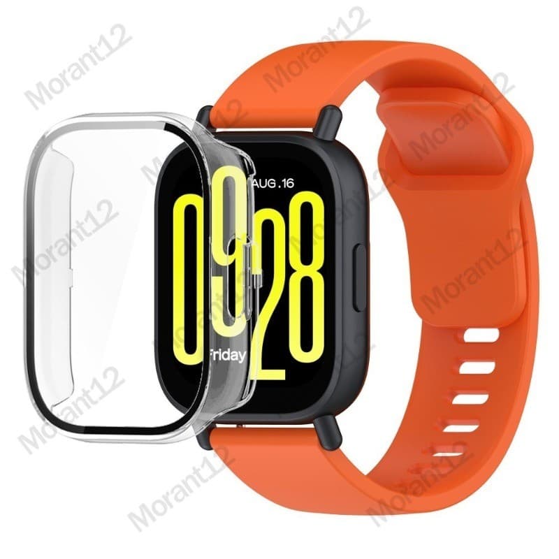 กรณี + สายซิลิโคนสําหรับ Xiaomi Redmi Watch 5 Active/5Lite สายคล้องอุปกรณ์เสริมสมาร์ทวอทช์สร้อยข้อมือกีฬา correa Redmi Watch 5 Active รูปที่ 8