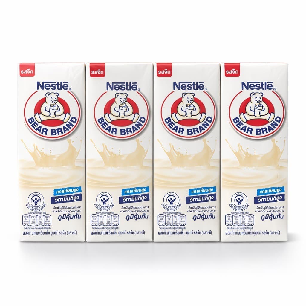 Bear Brand UHT นมตราหมี ยูเอชที มีหลายรสชาติให้เลือก รูปที่ 2
