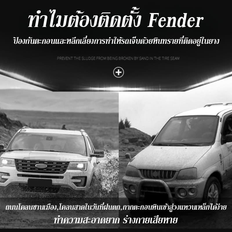 บังโคลน Chery Jaecoo 5 J5 2025 4Pcs แผ่นบังโคลนพลาสติกอ่อน ติดตั้งง่าย ทนทาน อุปกรณ์เสริมรถยนต์ 4ประตู รูปที่ 3