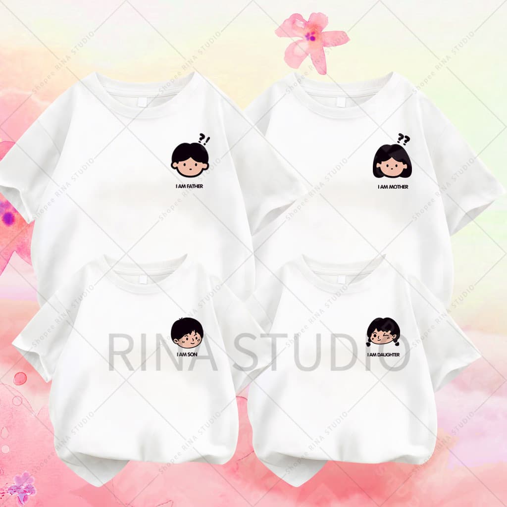 &CODRINA STUDIO พิเศษพ่อแม่และลูกสวมใส่ฤดูร้อนสวมใส่อินเทรนด์ครอบครัวสามสี่แม่ลูกผู้หญิงสไตล์ตะวันตกผ้าฝ้ รูปที่ 4