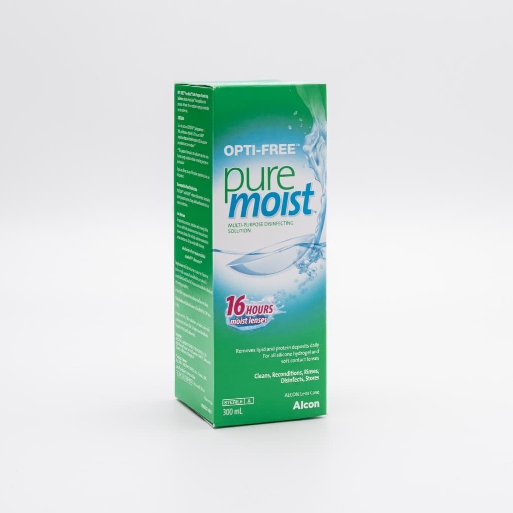 Opti Free Pure Moist 300ml น้ำยาแช่คอนแทคเลนส์ Optifree อ๊อพติฟรี เพียวมอยส์ Alcon 300ml.ของแถมมีจำหน่วยจำกัด รูปที่ 4